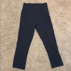 Lululemon Align Crops - Size 2 - dark grey